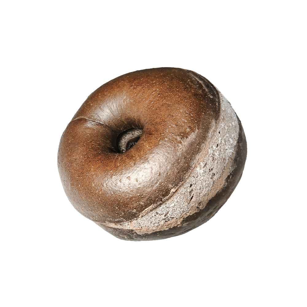 Sýrový bagel s kakaovou čokoládou Sýrový bagel s kakaovou čokoládou