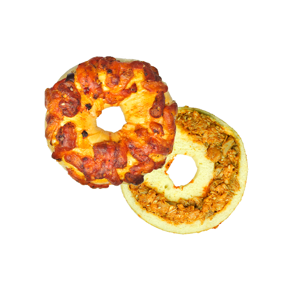Žvýkací bagel základ Teng Pepper Chicken Bagel