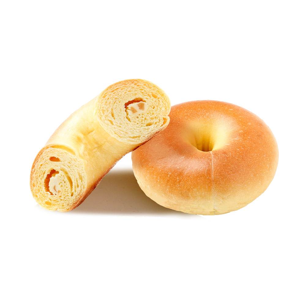 Kumquat Lemon máslovo-smetanový sýr bagel